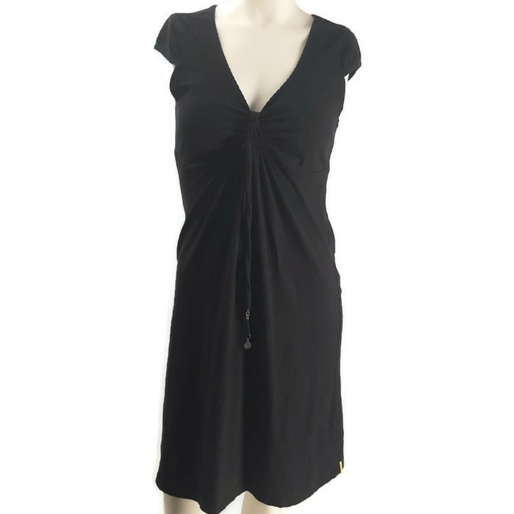 LOLE Cap Sleeve Dress Black Small EUC